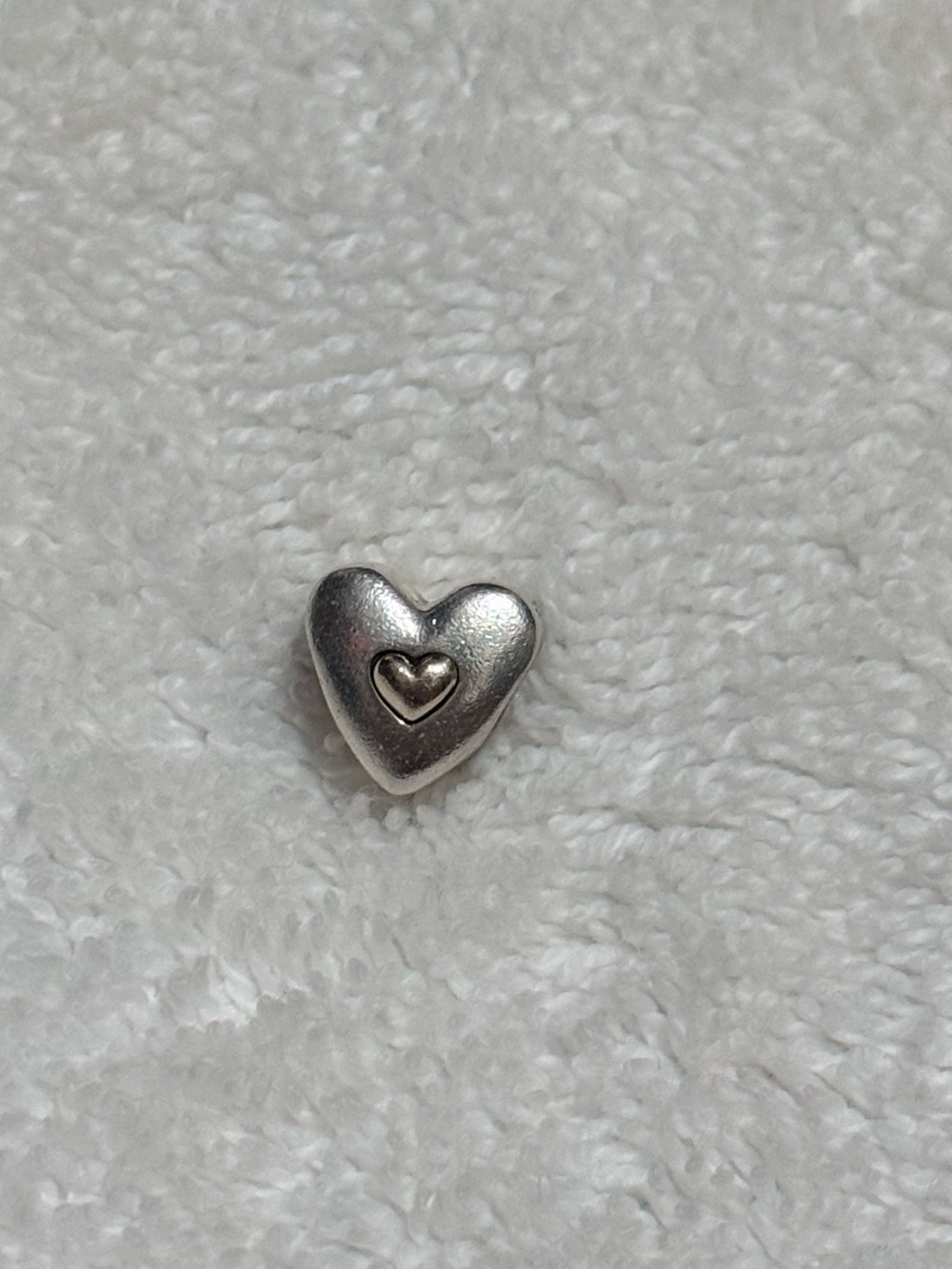 Pandora Silver Heart Charm